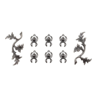 Tim Holtz Idea-ology  Halloween Adornments Spiders + Branches (TH94342)